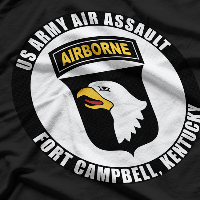 US Army Air Assault Fort Campbell Kentucky 101st Airborne T-Shirt