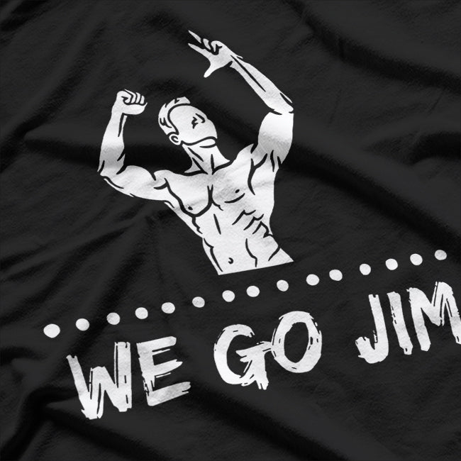 WeGoJim Gym Bro Culture Workout Classic Pump T-Shirt
