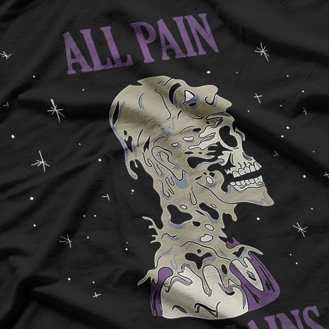 All Pain No Gains Weightlifting Gym Training Powerlifting T-Shirt