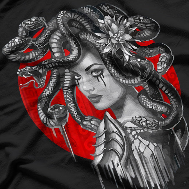 Greek Mythology The Snake-Haired Lady - Medusa's Legend T-Shirt