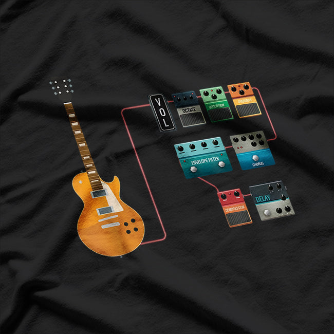 Guitar Pedals And Stomp Boxes Jam T-Shirt