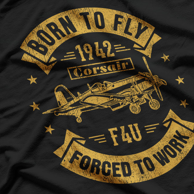 Corsair F4U WW2 Plane Aircraft Aviation Airplane T-Shirt