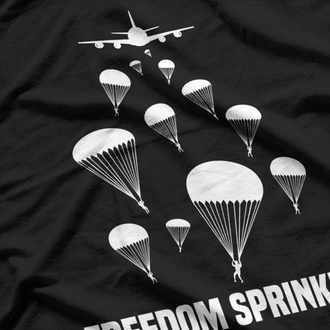 Army Paratrooper Freedom Sprinkles T-Shirt