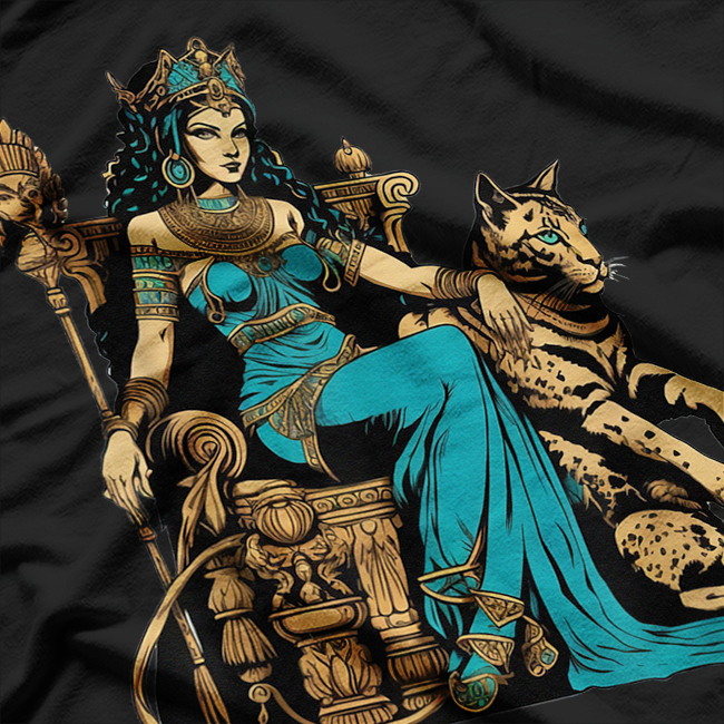 Queen Cleopatra Egyptology and the Legacy of Ancient Egypt T-Shirt