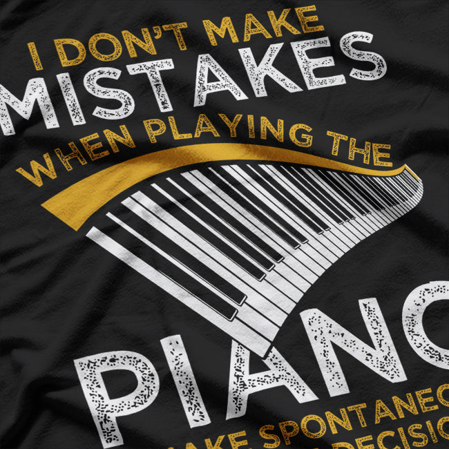 Keyboard Pianist Gifts Music Musician Piano Pianist T-Shirt