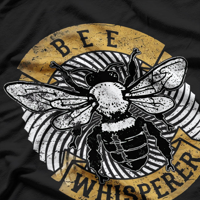Vintage Bee Whisperer Beekeeper Honey Save The Bees T-Shirt