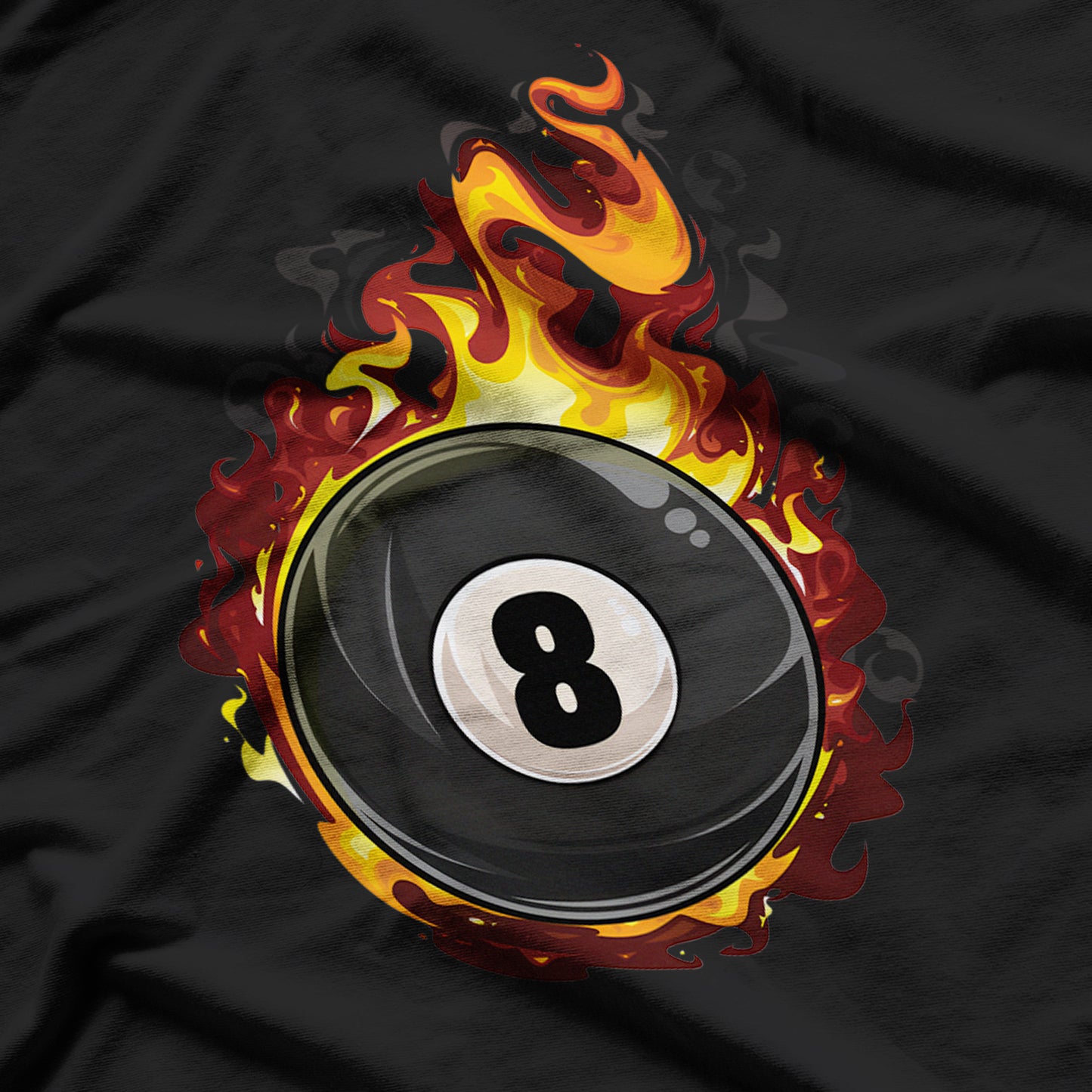 Billiard 8 Ball Player Pool Billiards Snooker Cue Sports T-Shirt