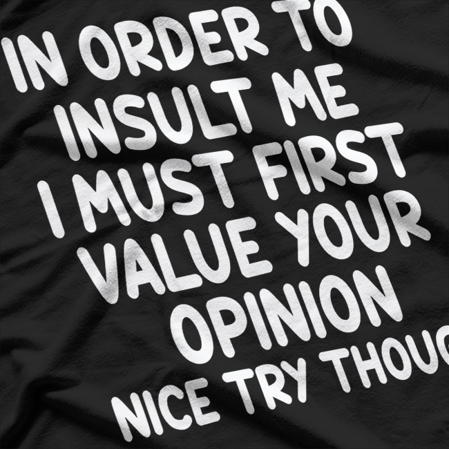 Warning: Highly Sarcastic – Funny Insult T-Shirt