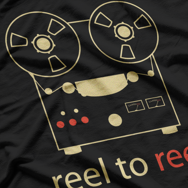 Analog Tape Hi-Fi: Vintage Stereo Reel-To-Reel T-Shirt