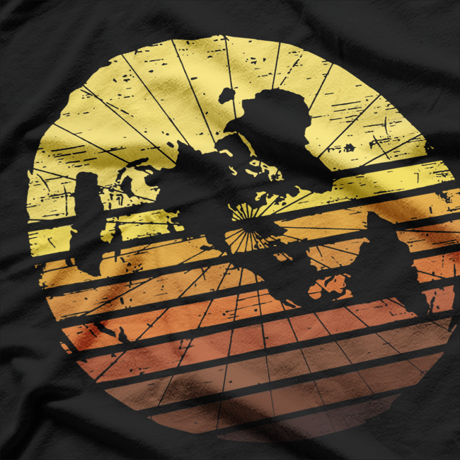 Flat Earth Conspiracy Theory T-Shirt