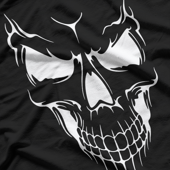 Unique Skull - Gothic Grunge Horror Aesthetic T-Shirt