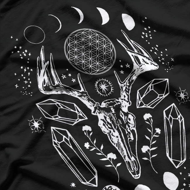 Crystal Moon: Mystical & Celestial Vibes T-Shirt