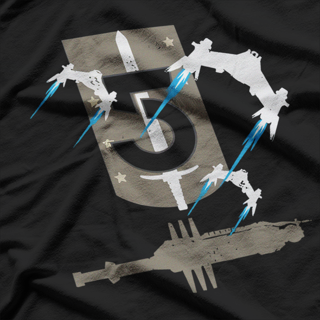 Babylon 5 Retro Sci-Fi Space Enthusiast T-Shirt