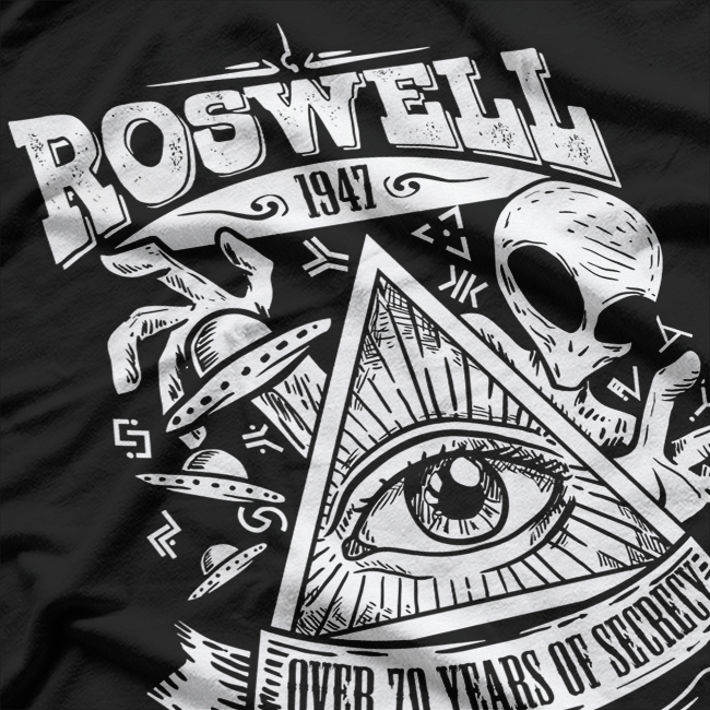 Roswell Secrets – Alien Files T-Shirt