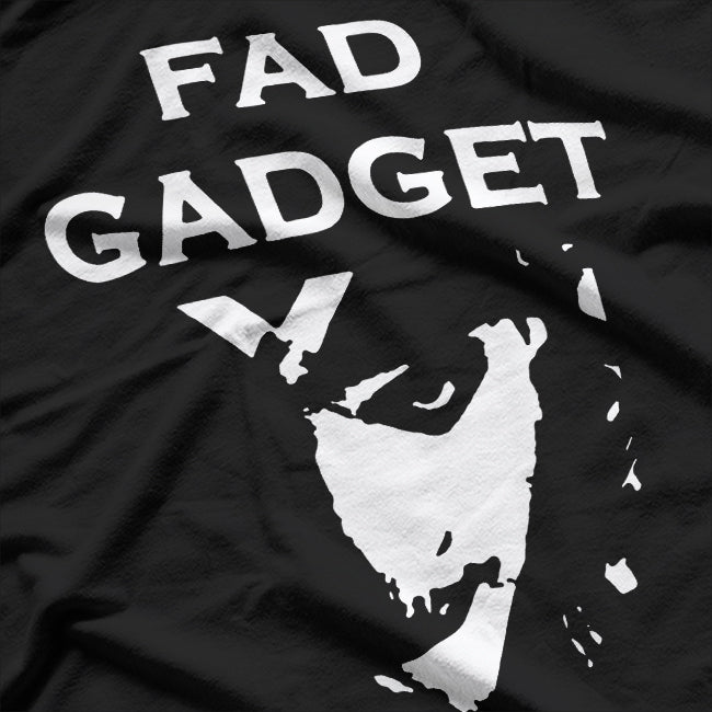 Retro Synth Scene Graphic – British Music Icon Style T-Shirt