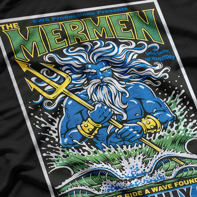 Vintage Surf Rock Graphic for The Mermen’s Iconic Sound T-Shirt