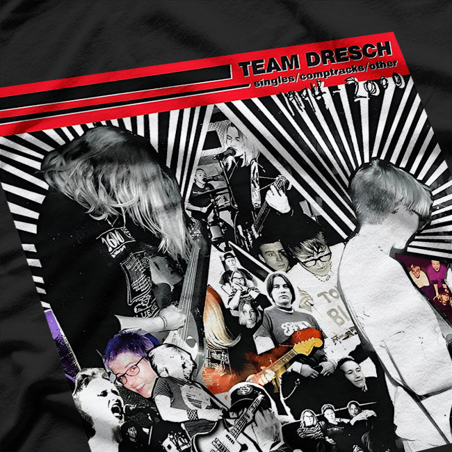 Team Dresch – Singles & Comptracks Punk Album RZ T-Shirt