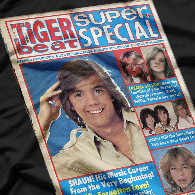 Shaun Cassidy – American Musician Classic Retro Logo RZ T-Shirt