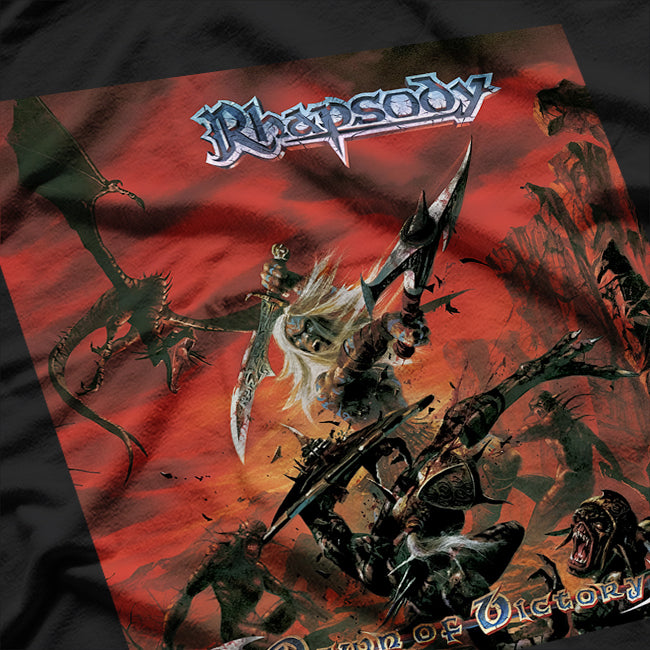 Dawn of Victory – Italian Power Metal Retro Design RZ T-Shirt