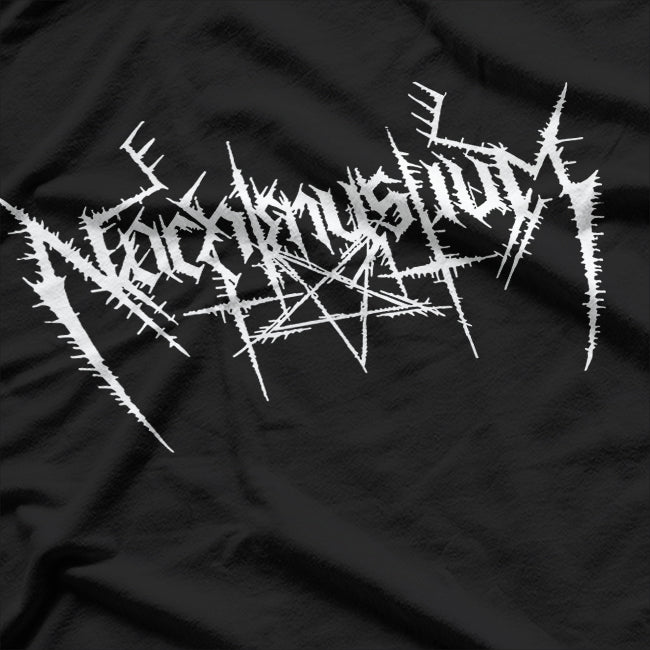 Black Metal Darkness – Retro Underground Music Graphic RZ T-Shirt