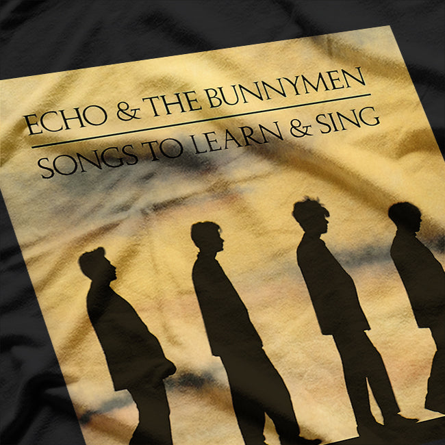 Echo & the Bunnymen – Songs to Learn & Sing Retro Graphic RZ T-Shirt