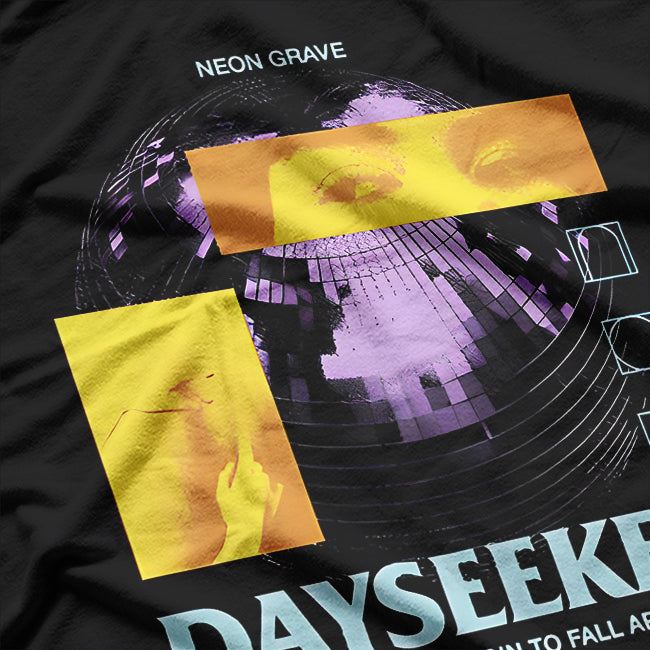 Dayseeker – Neon Grave Retro Metalcore Band Graphic RZ T-Shirt
