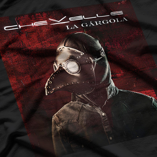 La Gárgola Hard Rock Retro Album Art Inspired Graphic RZ T-Shirt