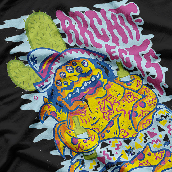 British Progressive Metalcore Retro Band Style Graphic RZ T-Shirt