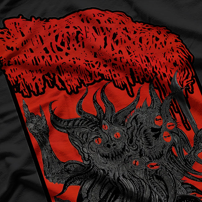 Pornographic Seizures Era Heavy Music Graphic T-Shirt