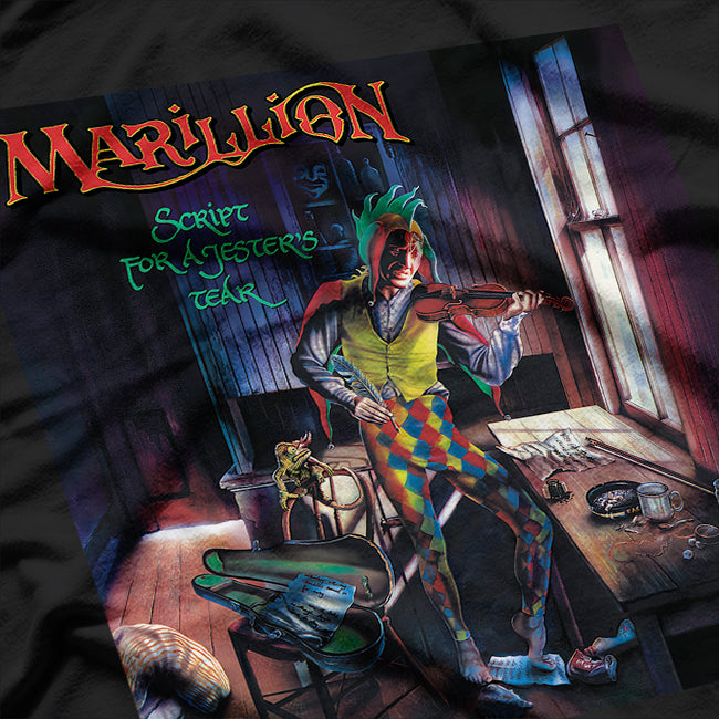 Marillion Inspired Progressive Rock Graphic T-Shirt