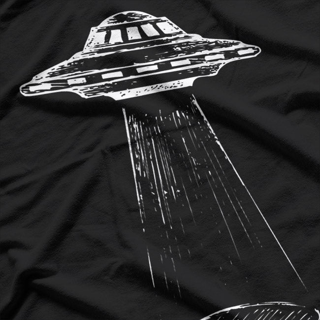 UFO Alien Abd ction Flying Spacecraft T-Shirt