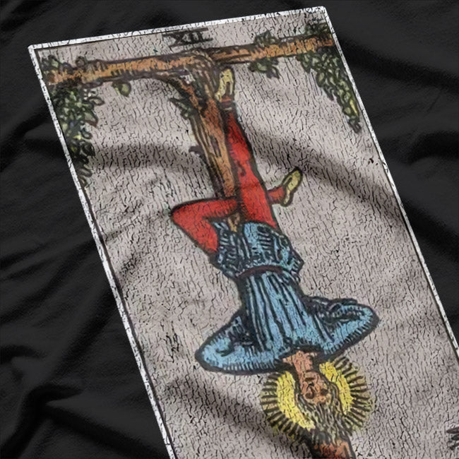 Hanged Man Tarot Card Mystical T-Shirt