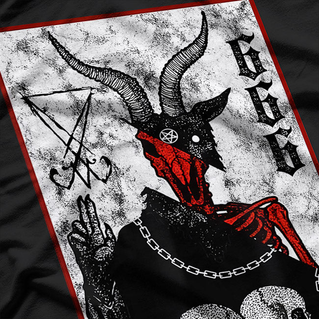 Baphomet 666 Occult Dark Symbolism T-Shirt