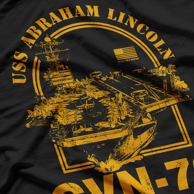 CVN-72 USS Abraham Lincoln: Proud Navy Carrier T-Shirt