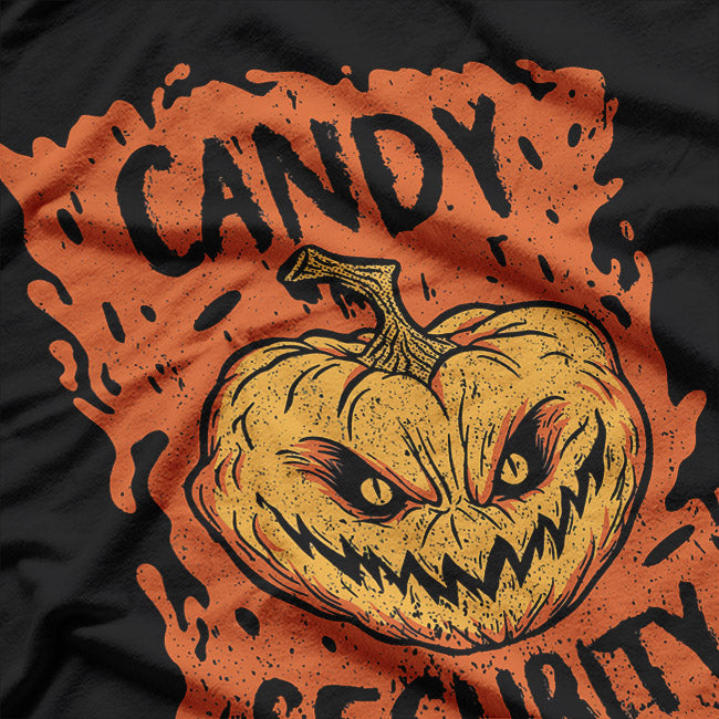 Candy Security – Funny Halloween Trick or Treat Guard Costume T-Shirt
