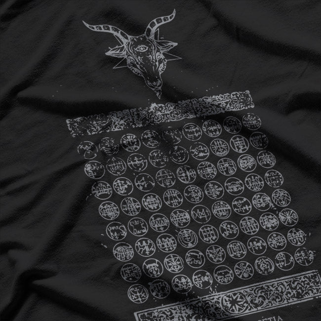 72 Goetic Sigils – Occult Baphomet Symbolic Mystic Love T-Shirt