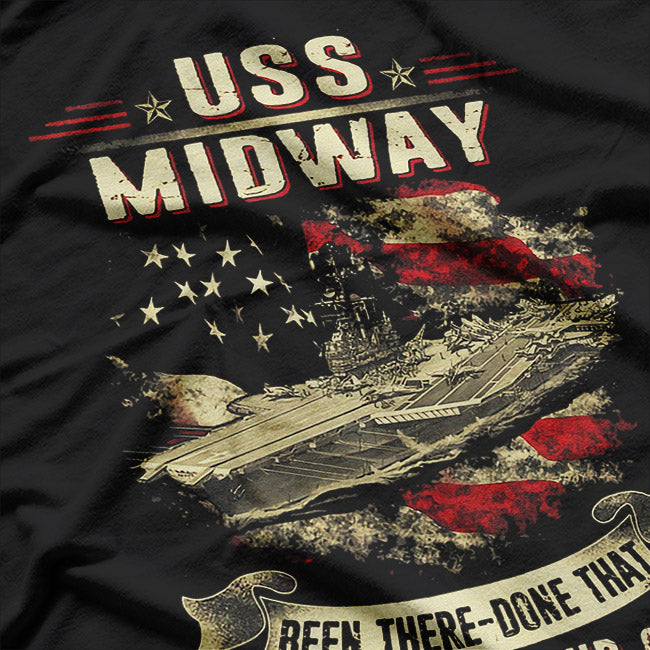 USS Midway: Legendary Carrier of the Seas T-Shirt