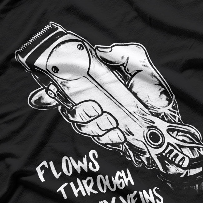 Hair Cutting Barber: Master of the Blades T-Shirt