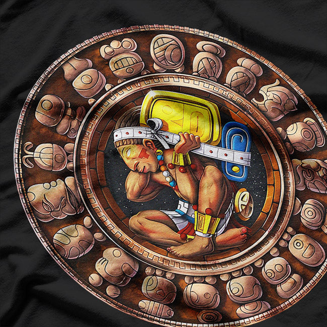 Aztec Culture Lovers – Mayan Calendar Native Mexican Artwork T-Shirt