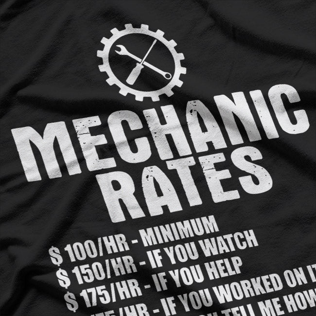 Caution: Flying Tools – Mechanic Garage Danger Humor Love T-Shirt