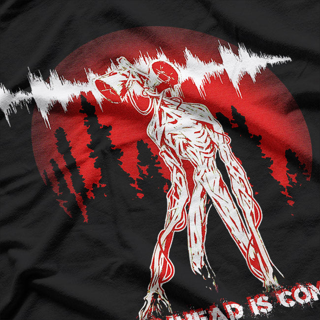 Scary Creature – Siren Head Inspired Horror Meme Design T-Shirt