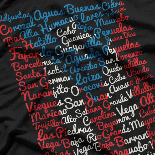 Puerto Rico Flag Vintage Heritage Island Pride Graphic T-Shirt