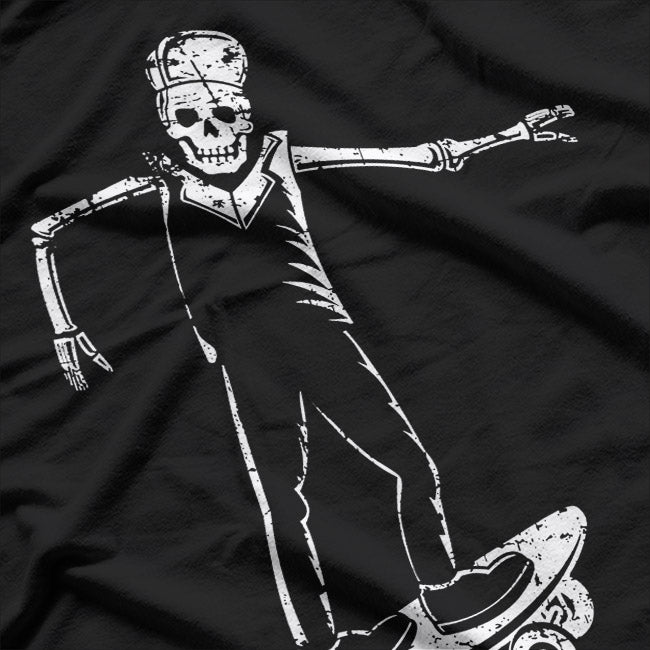 Skateboarding Skater Skate Board Skeleton T-Shirt