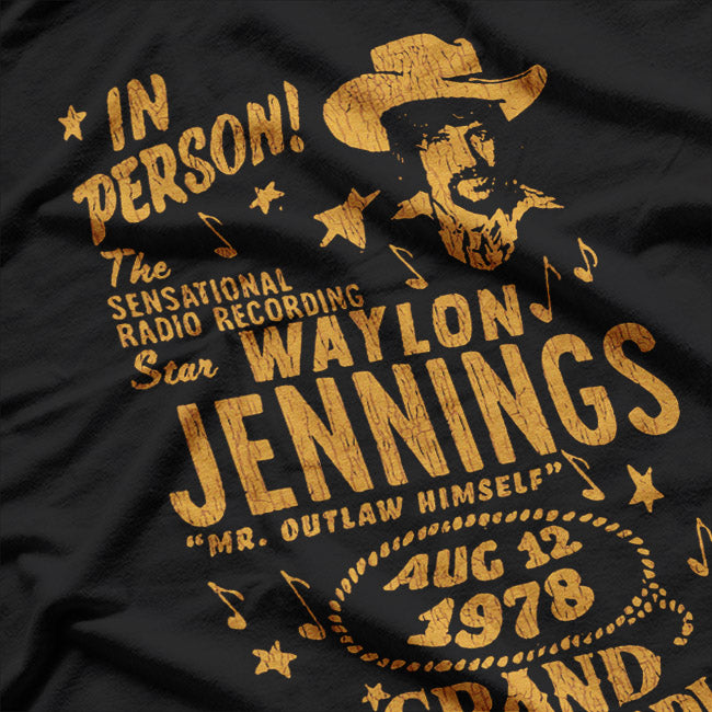 Vintage Country Music – Retro 70s Graphic T-Shirt