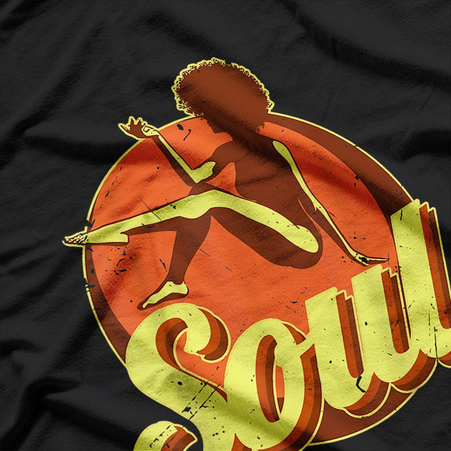 Vintage 70s Soul Music Lover Retro Costume T-Shirt