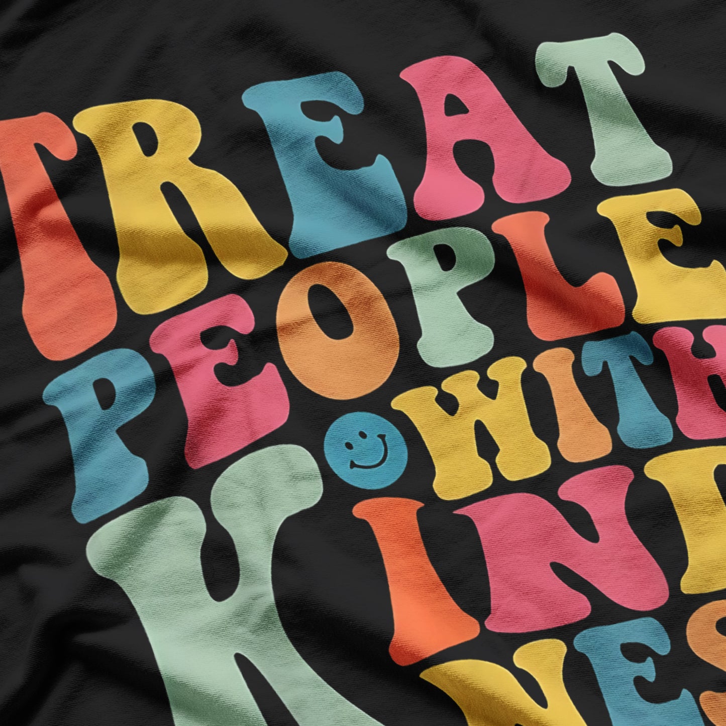 Retro Vintage Treat People With Kindness T-Shirt