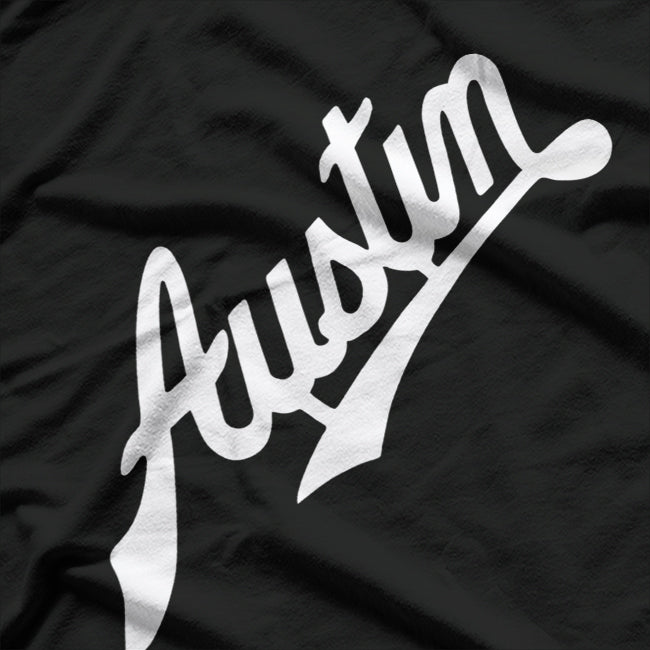 Retro Austin Classic Car Enthusiast T-Shirt