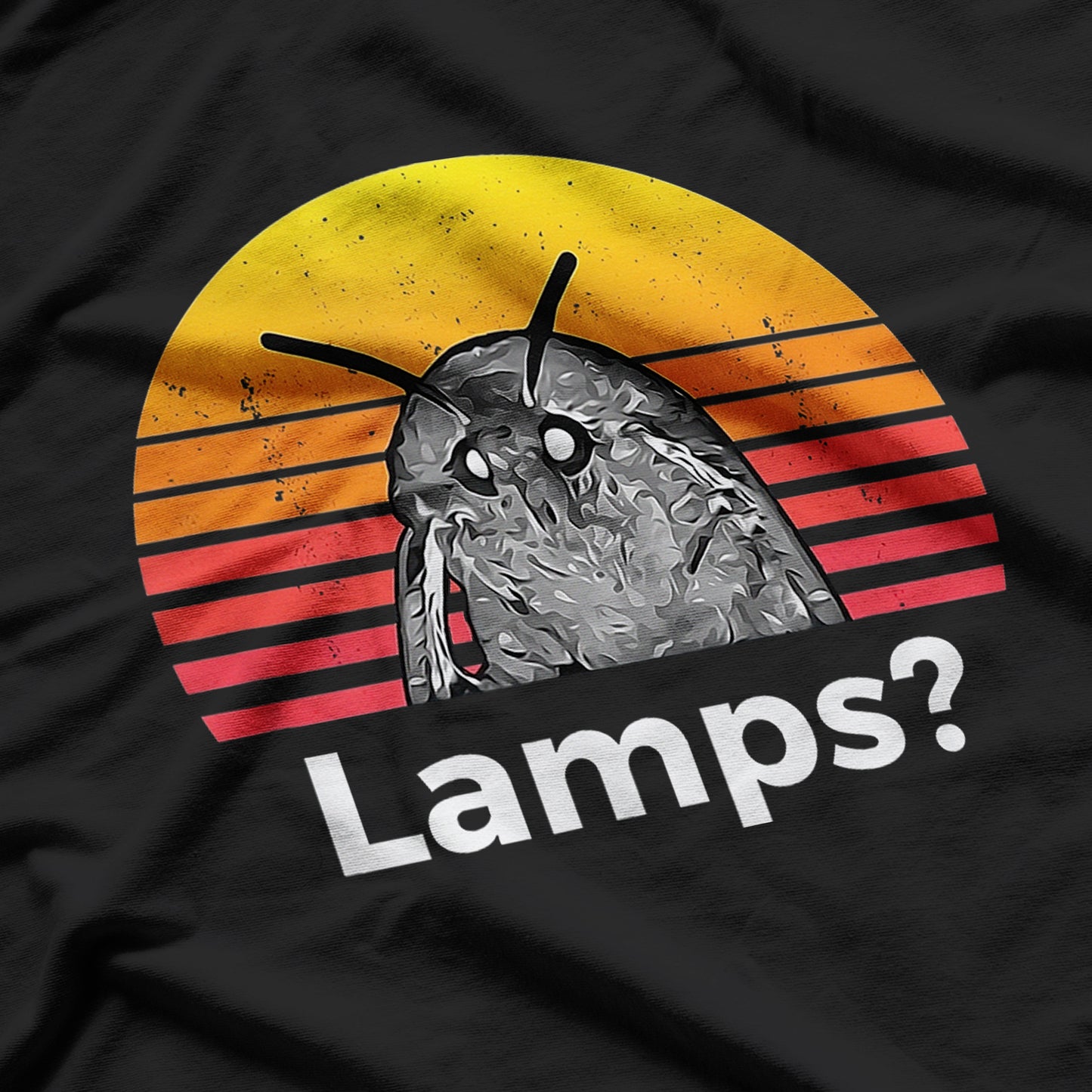 Moth Meme Moth Lamp T-Shirt