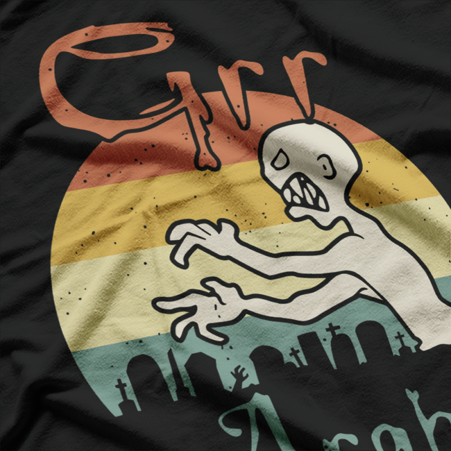 Argh! Retro Zombie – Funny Undead Humor Graphic Love T-Shirt