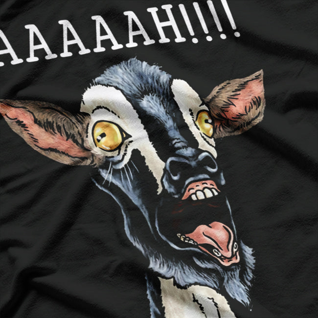 AAAH! Funny Goat Meme Scream Hilarious Farm Animal Humor T-Shirt